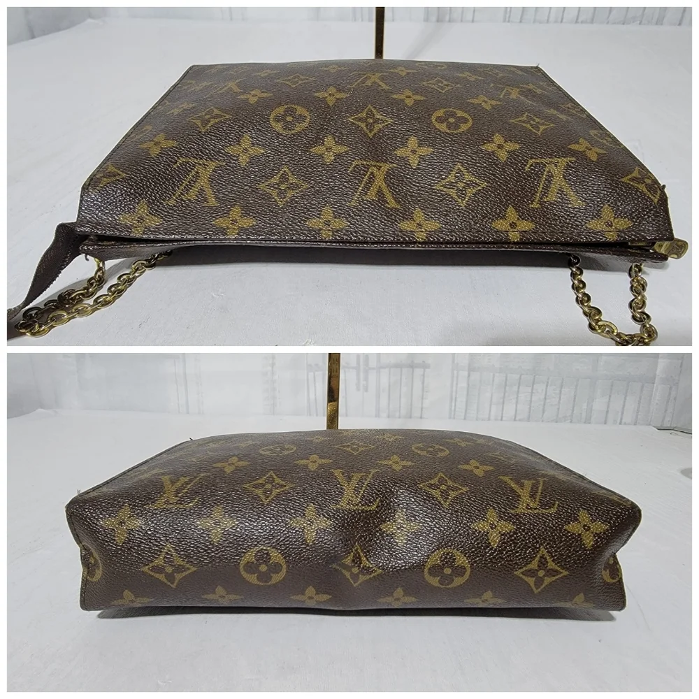 LOUIS VUITTON Monogram Toiletry Pouch 26 With Chain